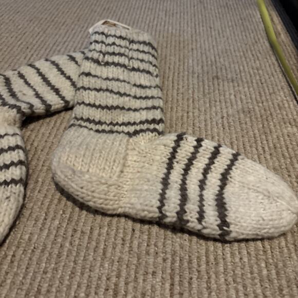 Vintage Eddie Bauer Hand Knit Indian Sox Wool NWT - Picture 9 of 9